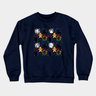 Christmas pattern 4. Crewneck Sweatshirt